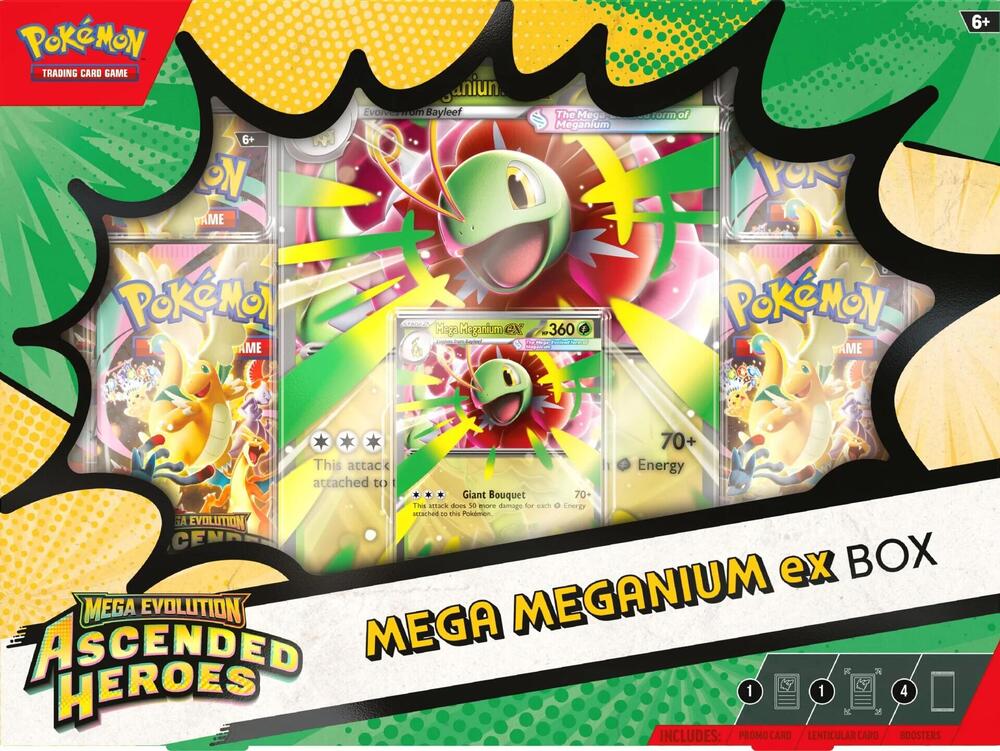 Ascended Heroes — ex Box — Ascended Heroes Mega Meganium ex Box