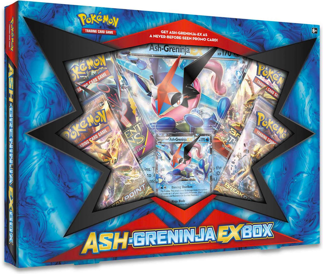 Fates Collide — ex Box — Ash-Greninja ex Box