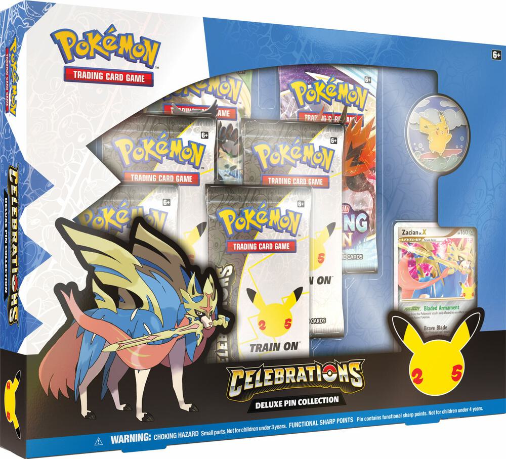 Celebrations — Pin Collection — Zacian LV. X