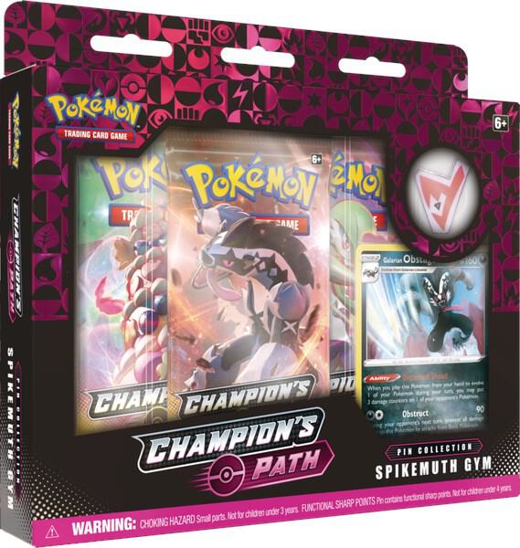 Champion's Path — Pin Collection — Spikemuth Gym