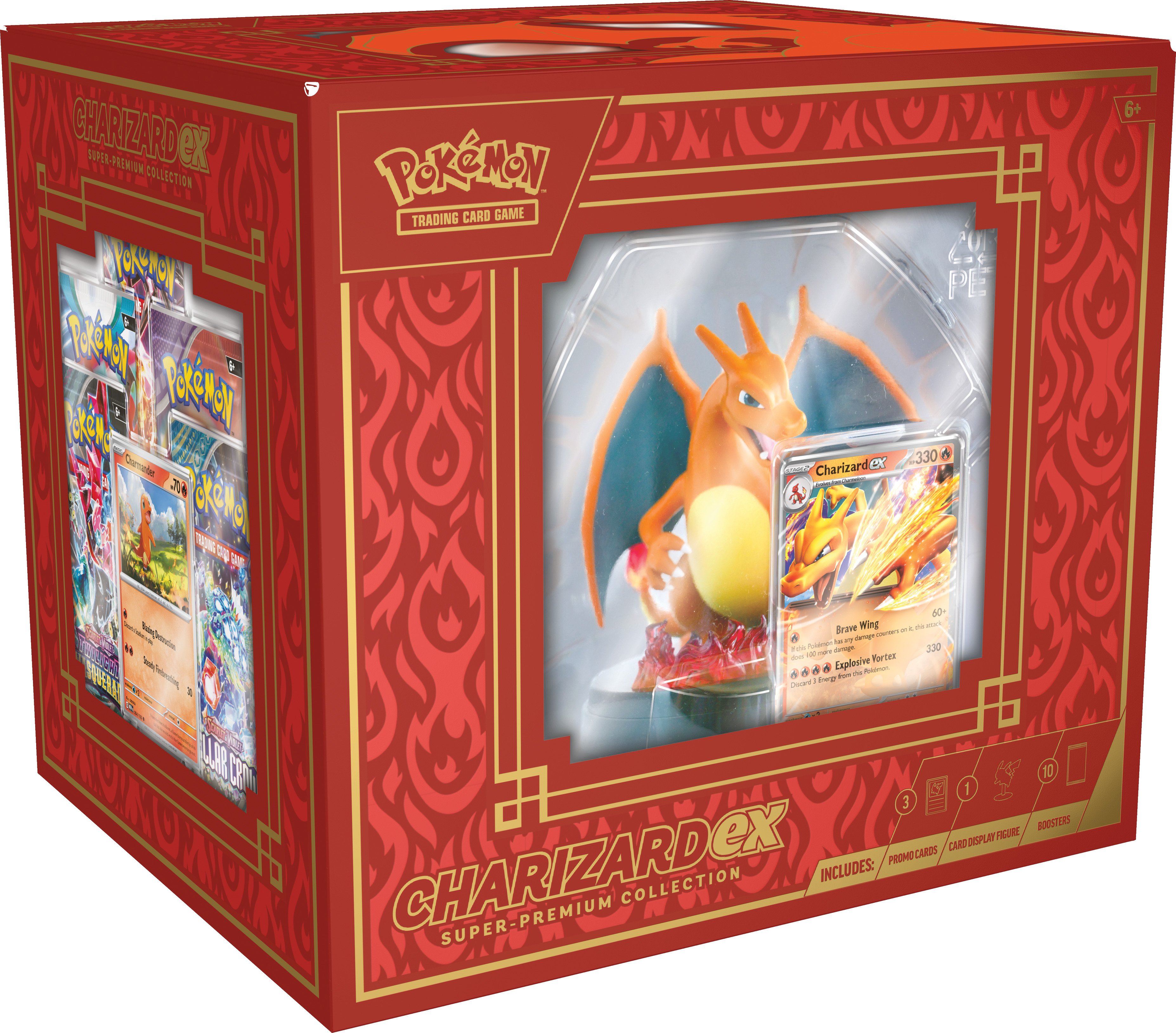 Surging Sparks — Premium Collection — Charizard ex · Super-Premium