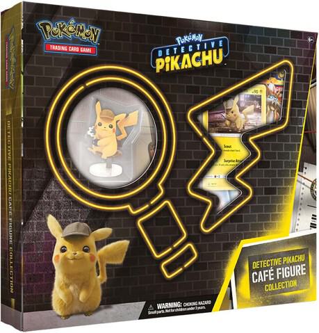 Detective Pikachu — Figure Collection — Detective Pikachu Cafe