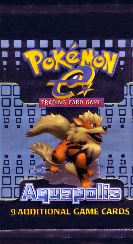 Aquapolis — Booster Pack — Arcanine