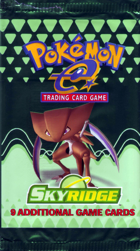 Skyridge — Booster Pack — Kabutops