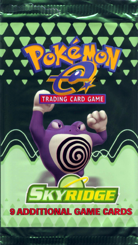Skyridge — Booster Pack — Poliwrath