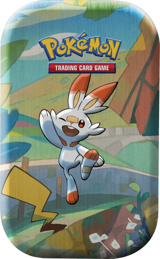Sword & Shield — Mini Tin — Galar Pal — Scorbunny & Pikachu