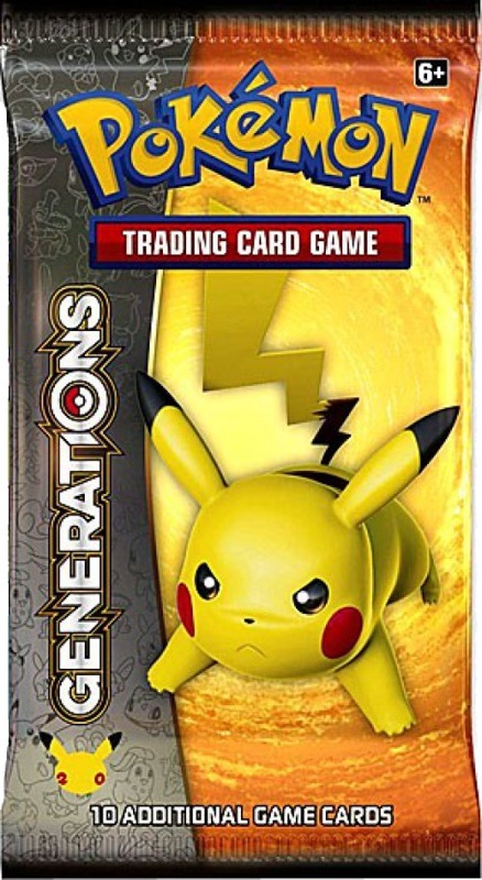 Generations — Booster Pack — Pikachu