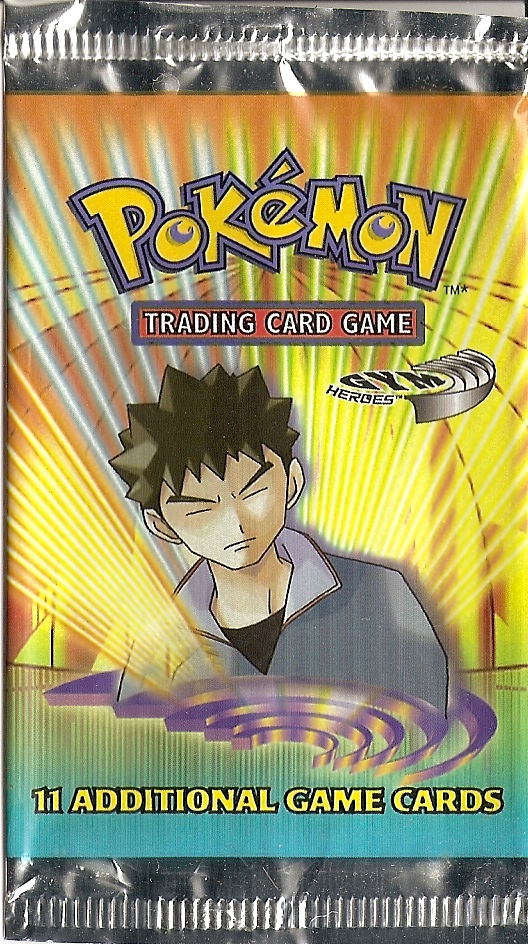 Gym Heroes — Booster Pack — Brock