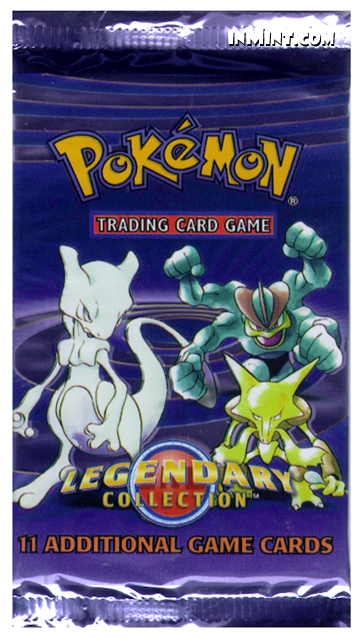 Legendary Collection — Booster Pack — Alakazam · Machamp · Mewtwo