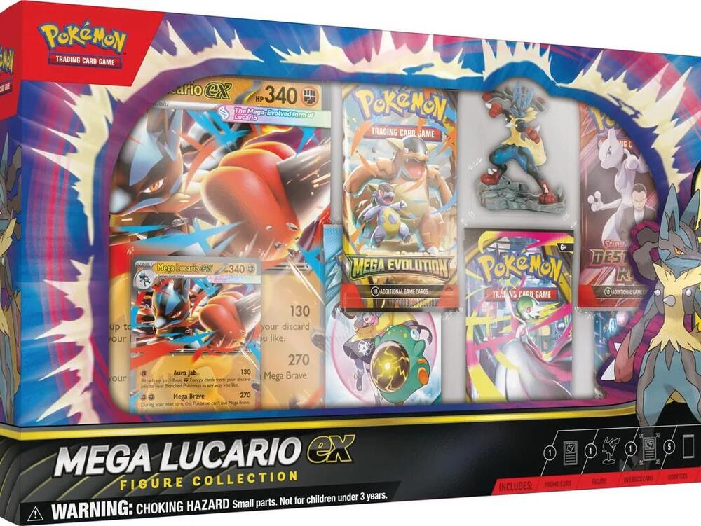 Mega Evolution — Figure Collection — Mega Lucario ex