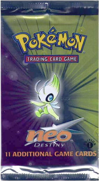 Neo Destiny — Booster Pack — Celebi