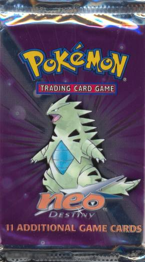 Neo Destiny — Booster Pack — Tyranitar