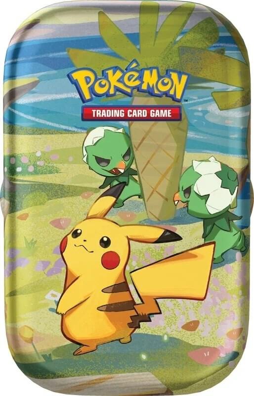 Scarlet & Violet — Mini Tin — Paldea Friends — Pikachu & Capsakid