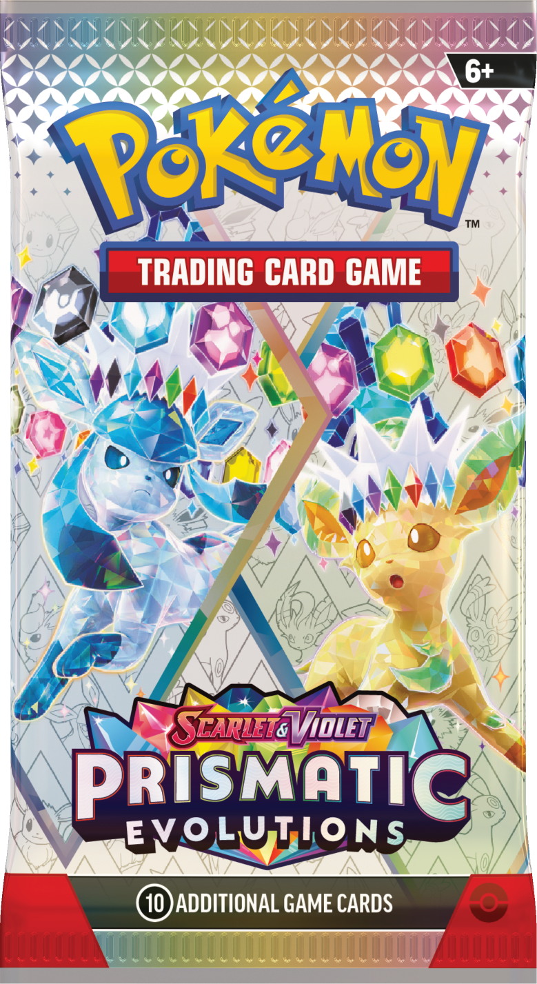 Prismatic Evolutions — Booster Pack — Leafeon Glaceon