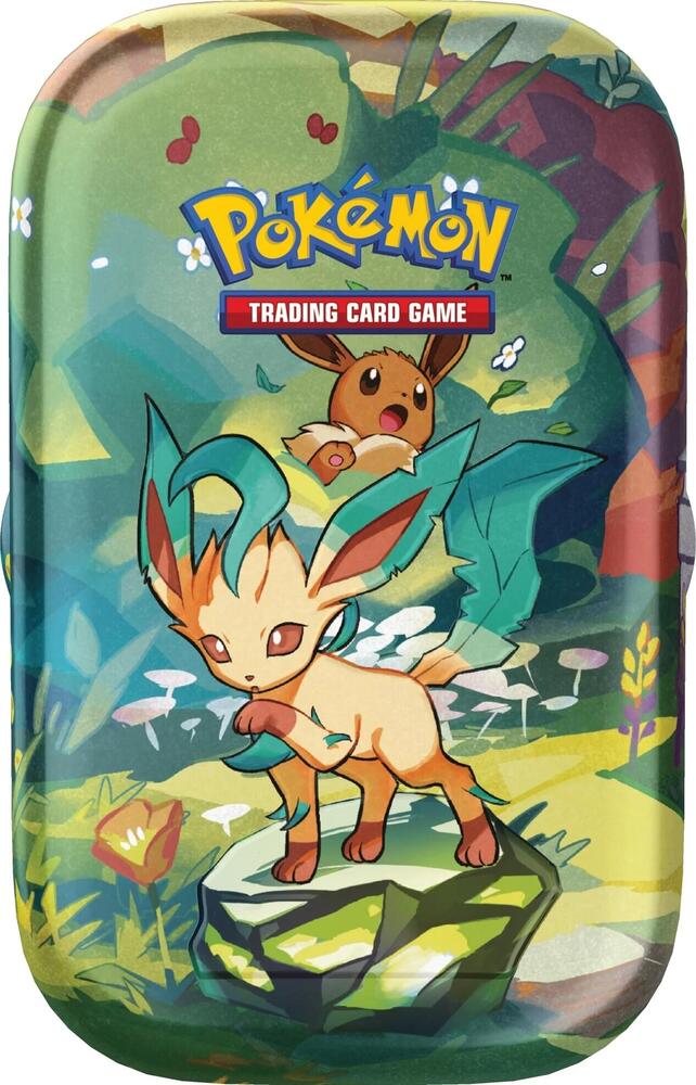 Prismatic Evolutions — Mini Tin — Leafeon