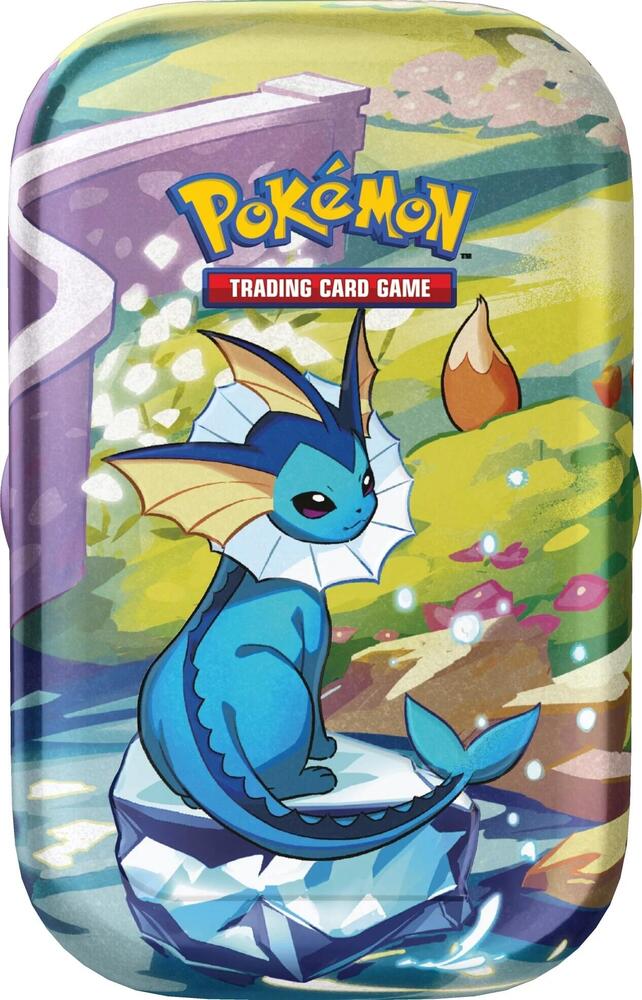 Prismatic Evolutions — Mini Tin — Vaporeon