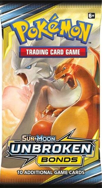 Unbroken Bonds — Booster Pack — Charizard Reshiram