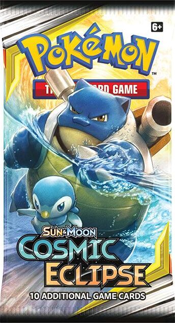 Cosmic Eclipse — Booster Pack — Blastoise Piplup