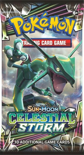 Celestial Storm — Booster Pack — Rayquaza