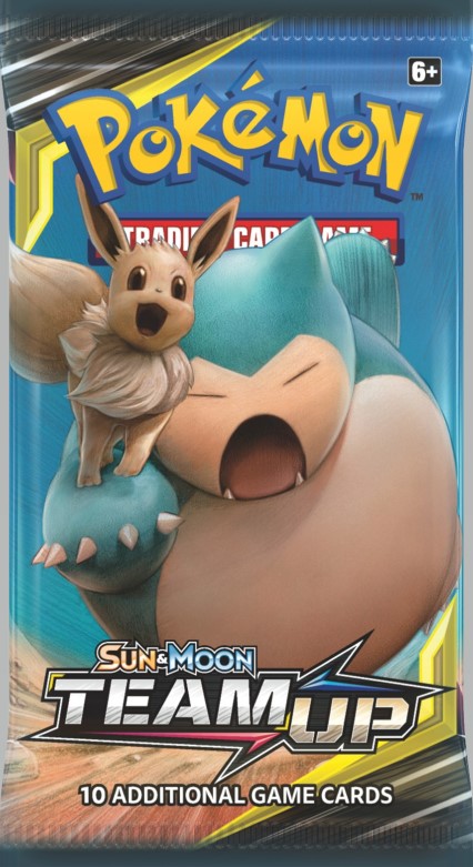 Team Up — Booster Pack — Eevee Snorlax
