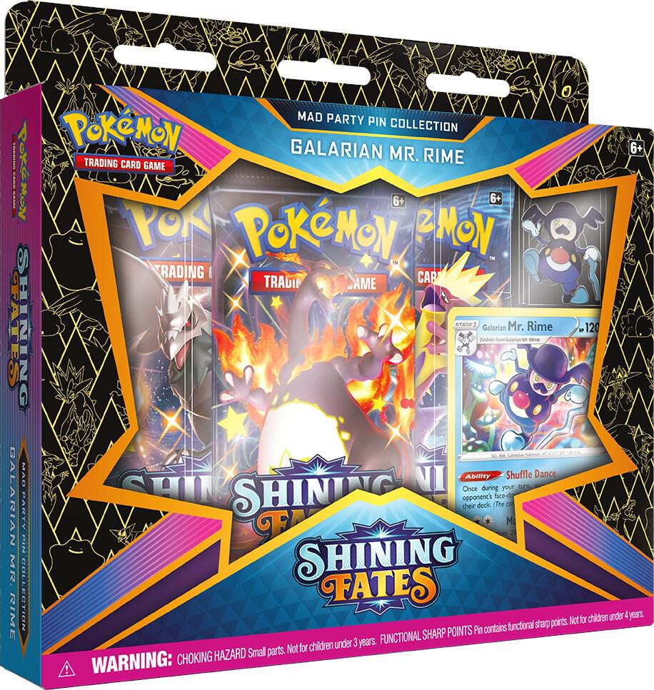 Shining Fates — Pin Collection — Galarian Mr. Rime